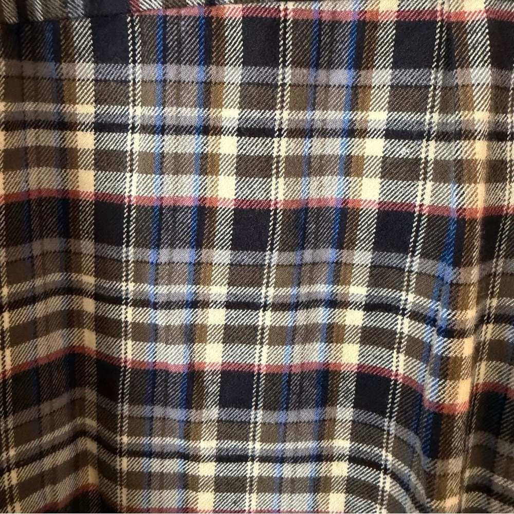 Everlane Women's Boxy Beech Plaid Flannel‎ Shirt Size S Button Relaxed Reg $98 - Picture 14 of 15